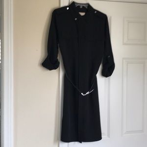 Michael Michael Kors Belted Shirtdress Sz Small